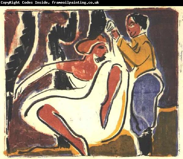 Ernst Ludwig Kirchner Russian dancer